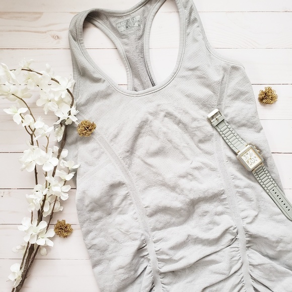 Athleta Tops - Athleta Gym Tank Gray